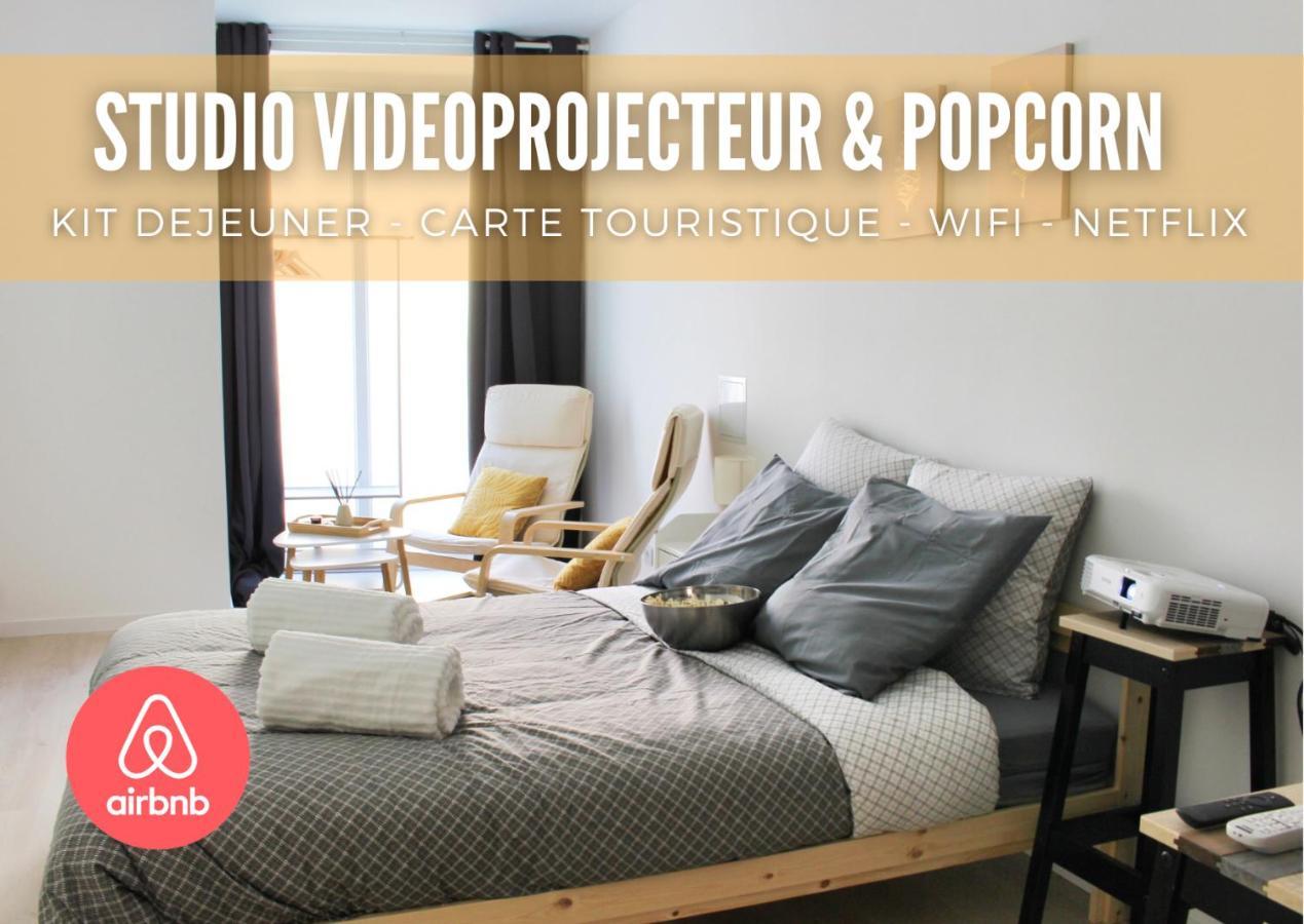 Studio Videoprojecteur & Popcorn - Proche Victoire Apartment Bordeaux Exterior photo